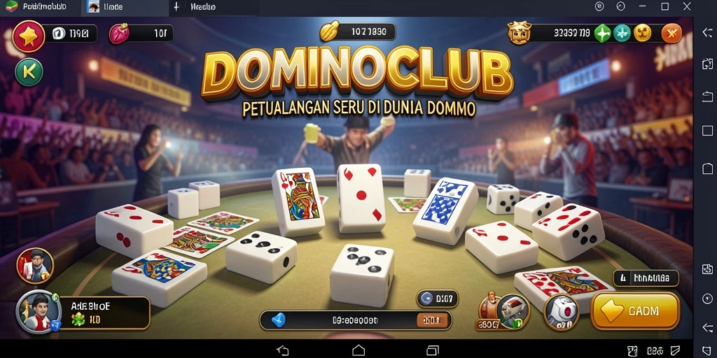 Gameplay seru dan mendebarkan di DOMINOCLUB.