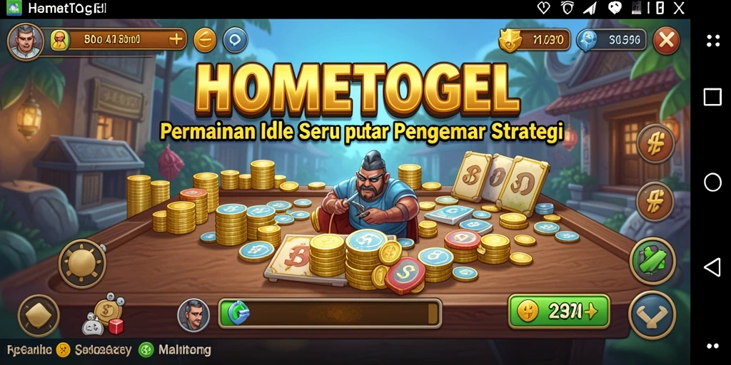 Tangkapan layar menunjukkan gameplay HOMETOGEL yang menawan dan menyenangkan.