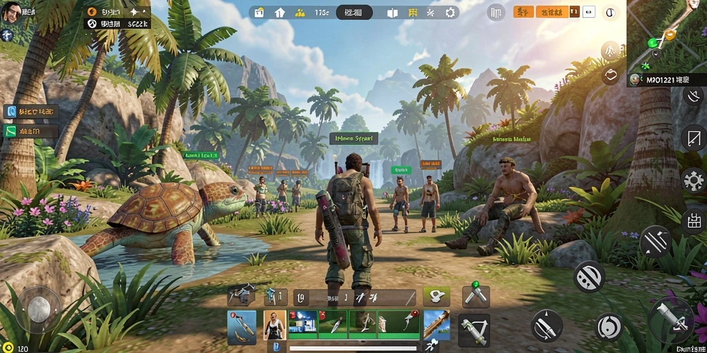 Menampilkan gameplay seru dari MPO1221 yang penuh interaksi.